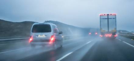 Driving with blown bulb is illegal and could result in fine or penalty points