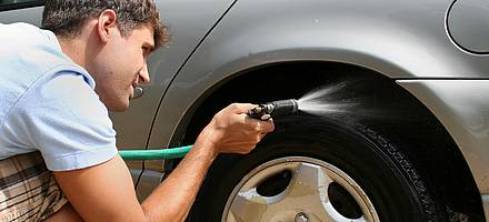 Professionals and managers prefer more to wash their cars every couple of months