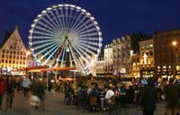 A Christmas market in Lille