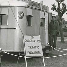 Five AA mobile traffic information units were stationed around London