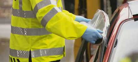 AA patrols are now trained in emergency glass repairs