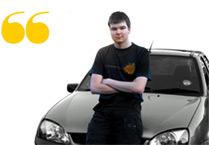 George Rhodes, AA Drivesafe young driver