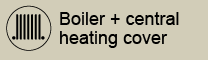 Boiler and Central heating cover