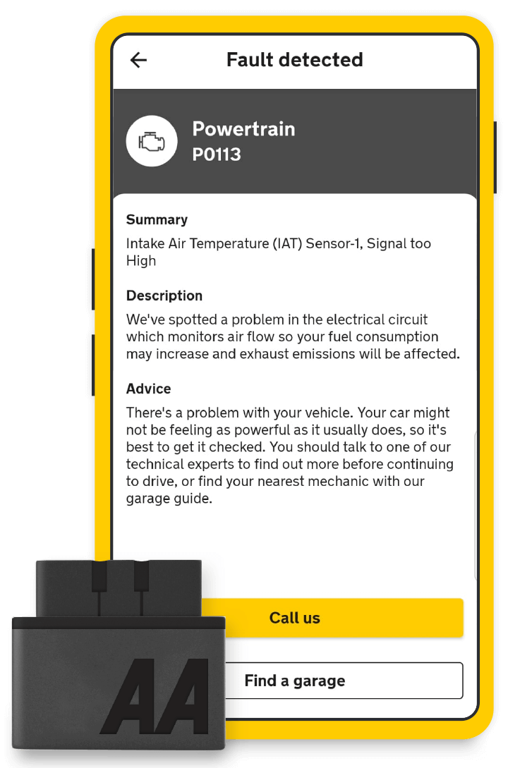 Dongle and fault on app