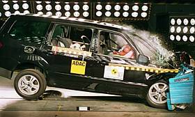 Crash test ford galaxy #2