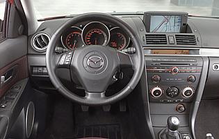 picture of mazda 3 fascia