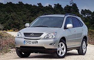 picture of lexus rx300 from the front