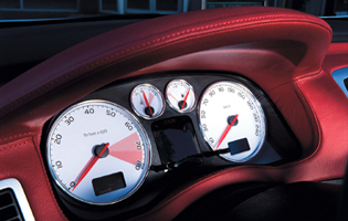 picture of peugeot 307 cc instrument dials