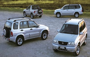 picture of suzuki grand vitara xl-7 in action