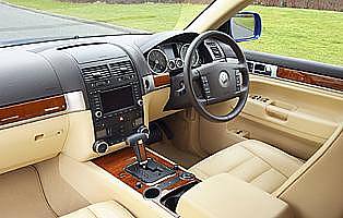 picture of VW Touareg interior