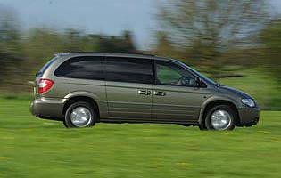 picture of chrysler grand voyager from the side