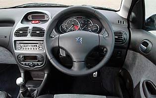 picture of peugeot 206 interior