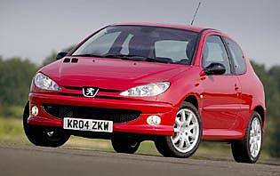 picture of peugeot 206 from the front