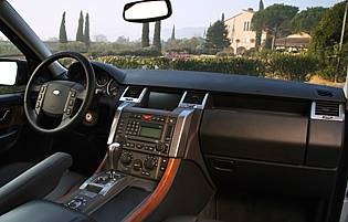 picture of range rover interior