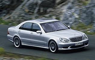 picture of Mercedes s-class from the front