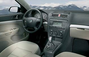 Picture of the car interior