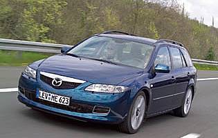 picture of mazda 6 from the front