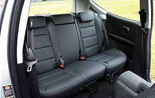 picture of rear seats