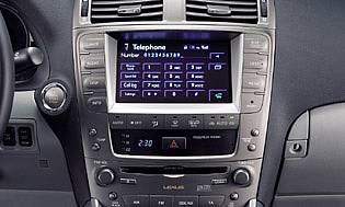 picture of lexus dashboard