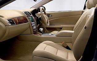 picture of jaguar xk interior