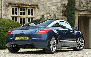 Peugeot RCZ 1.6 THP 156 specs, dimensions