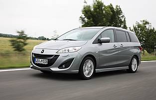 picture of mazda5 from the front