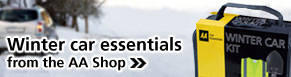 Get your winter car essentials from the AA Shop