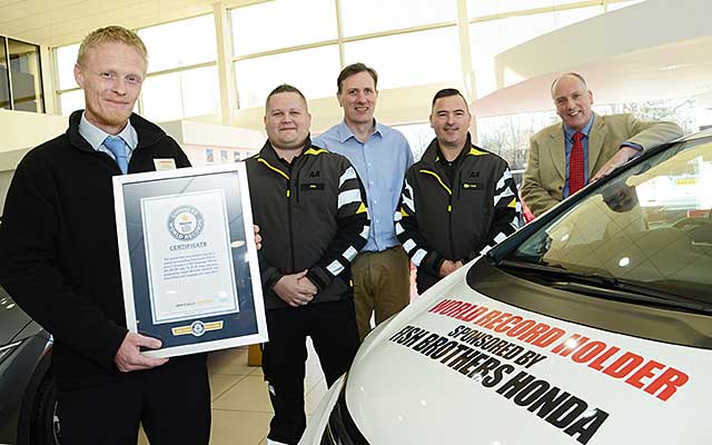 Honda world record