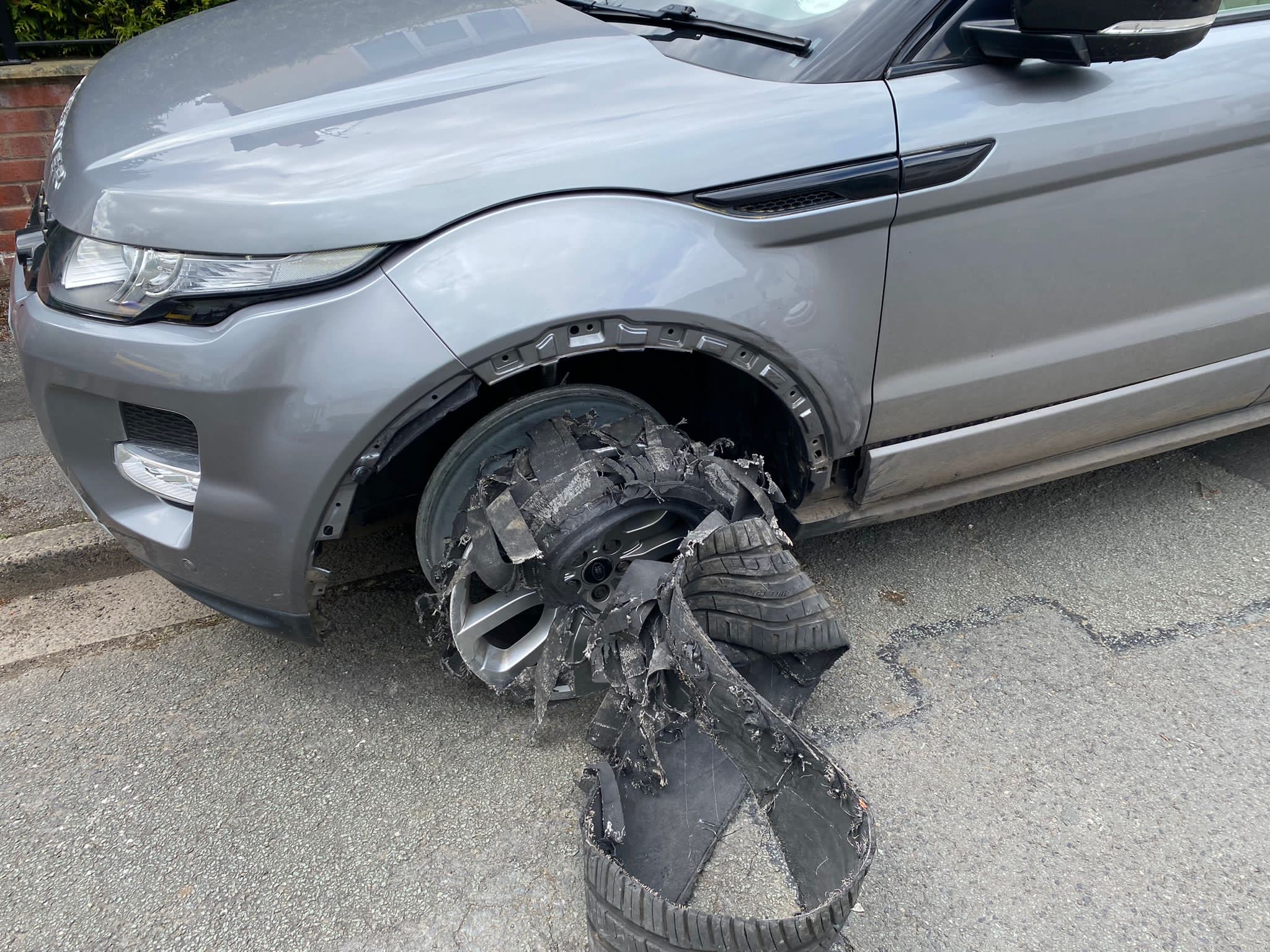 Pothole damaged wheel credit terry laughton