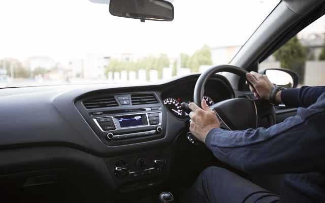 Safe driving gb driver at wheel