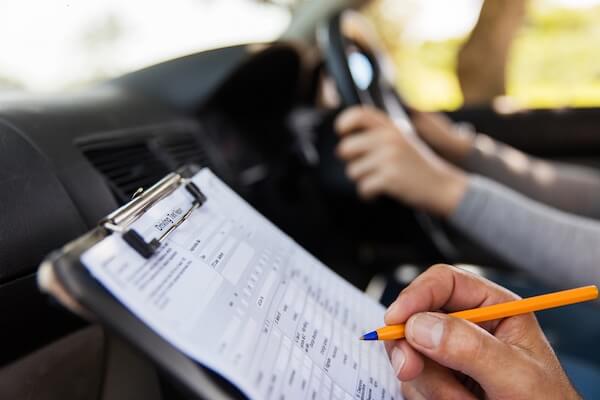 Driving test nerves