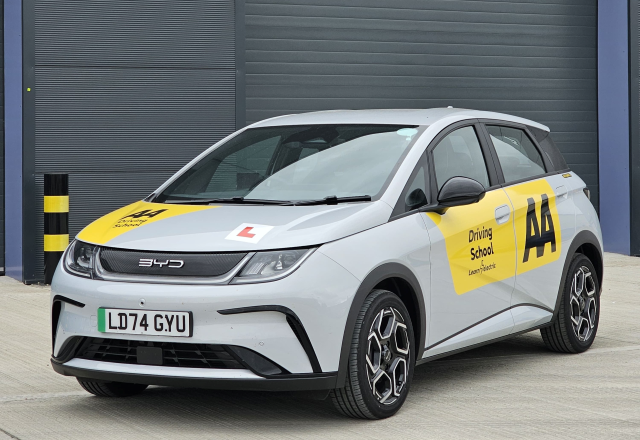 Byd dolphin with livery