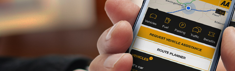 AA Breakdown and Traffic app