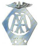 Light car badge for two- or three-seater cars up to 11.9 hp, 1914 to 1920 only 