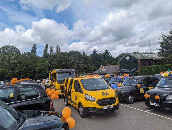 Black taxi run 1