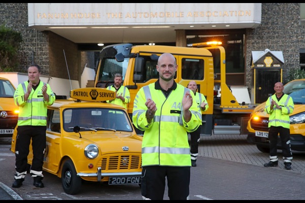 Image credit: Simon Jones Clap for carers close up