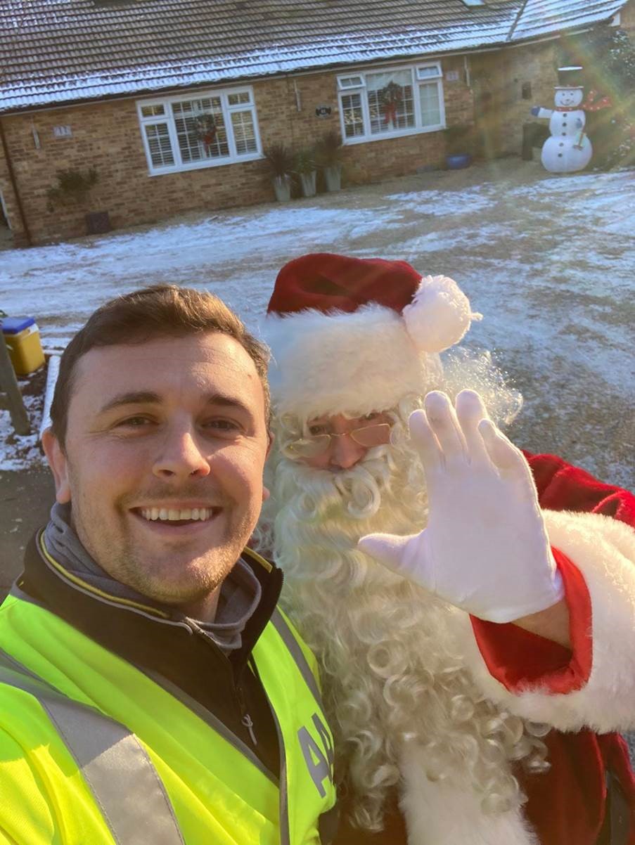 Patrol with santa