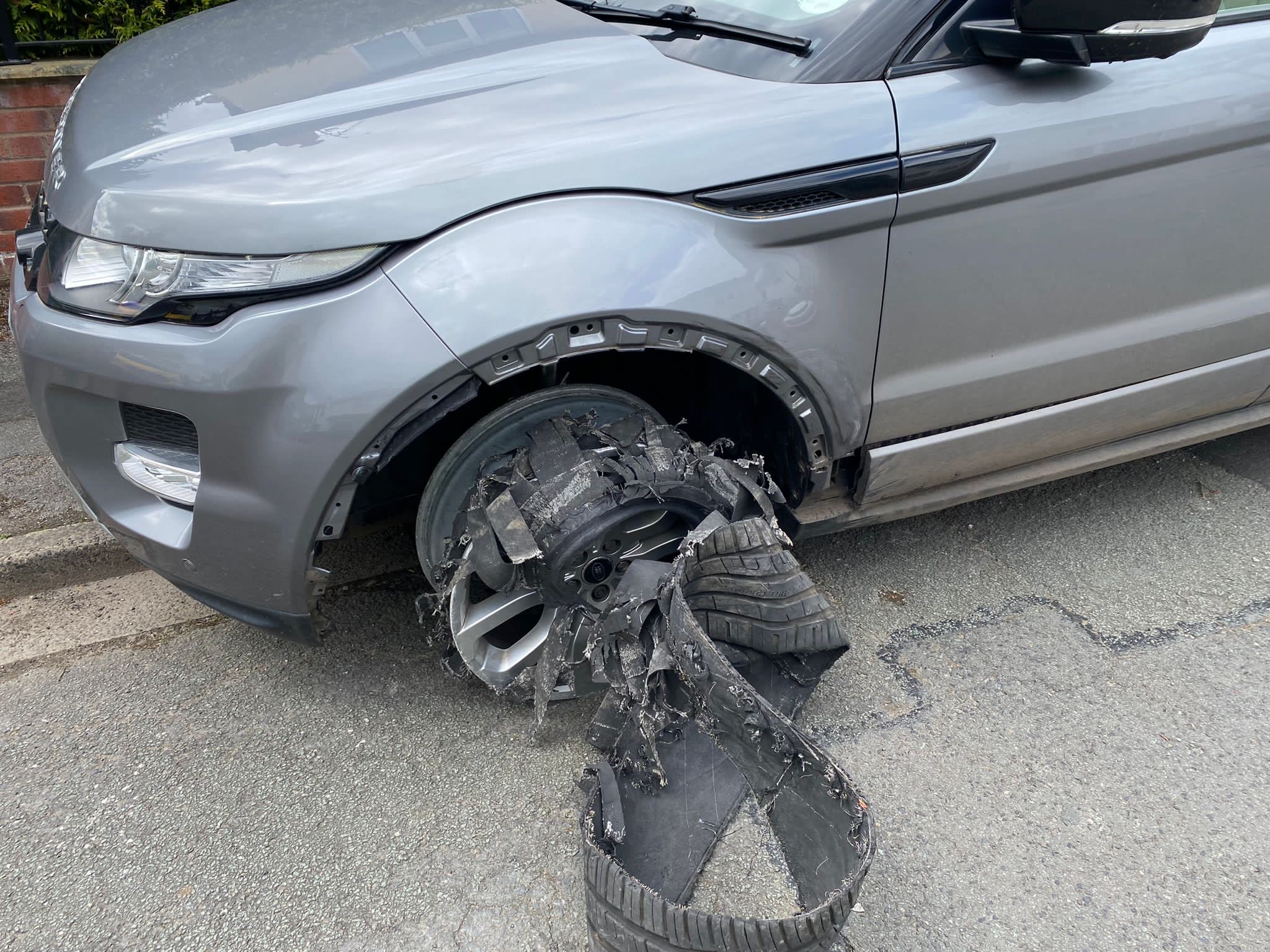 Pothole damaged wheel credit terry laughton
