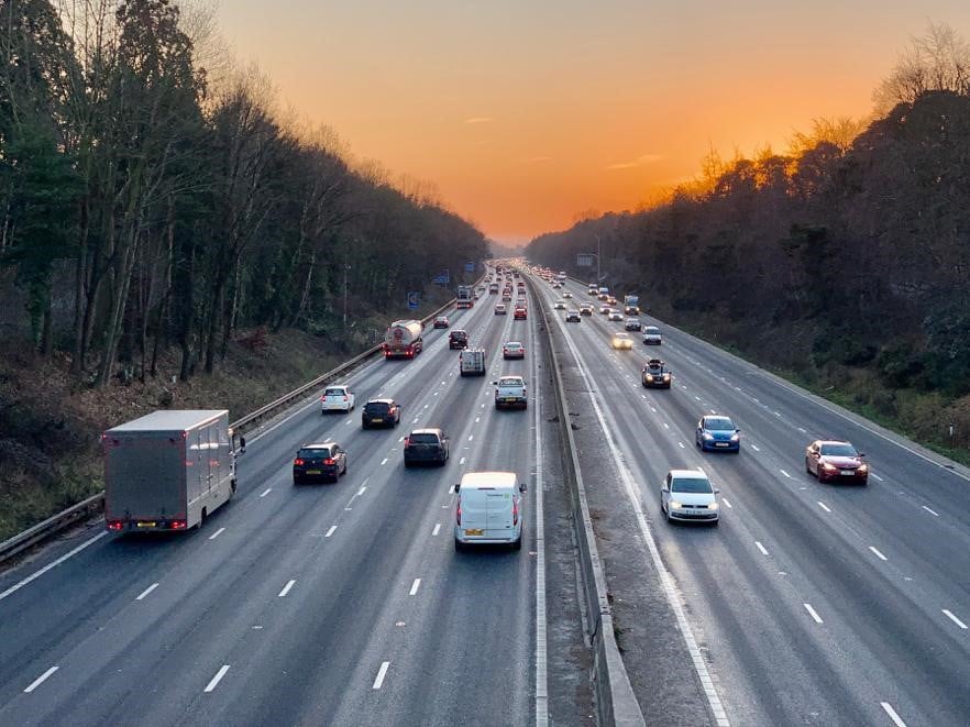 Smart motorway panorama