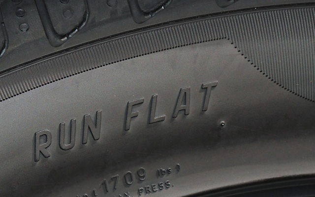 Run flat tyres
