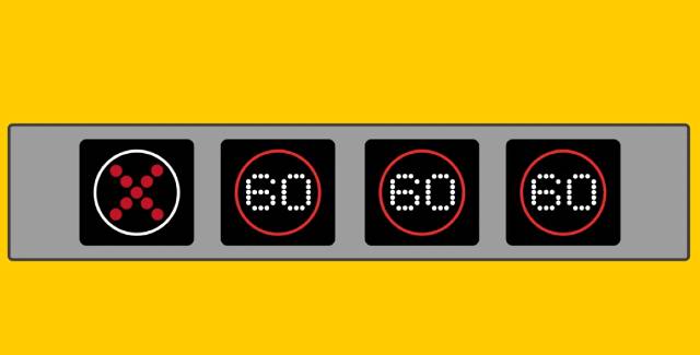 Red x lane smart motorway