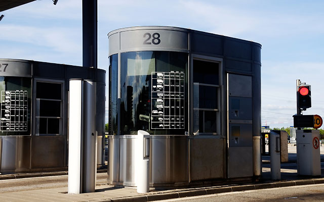 Toll booth