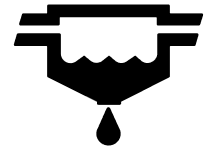 Fuel filter warning light