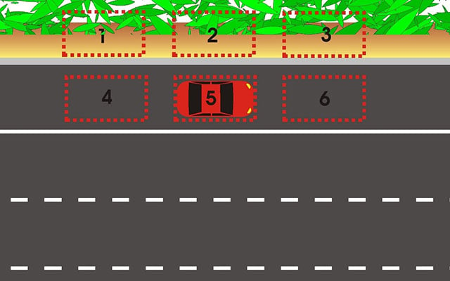 Where to stand if broken down on motorway with hard shoulder