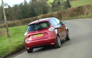 picture of car from the rear