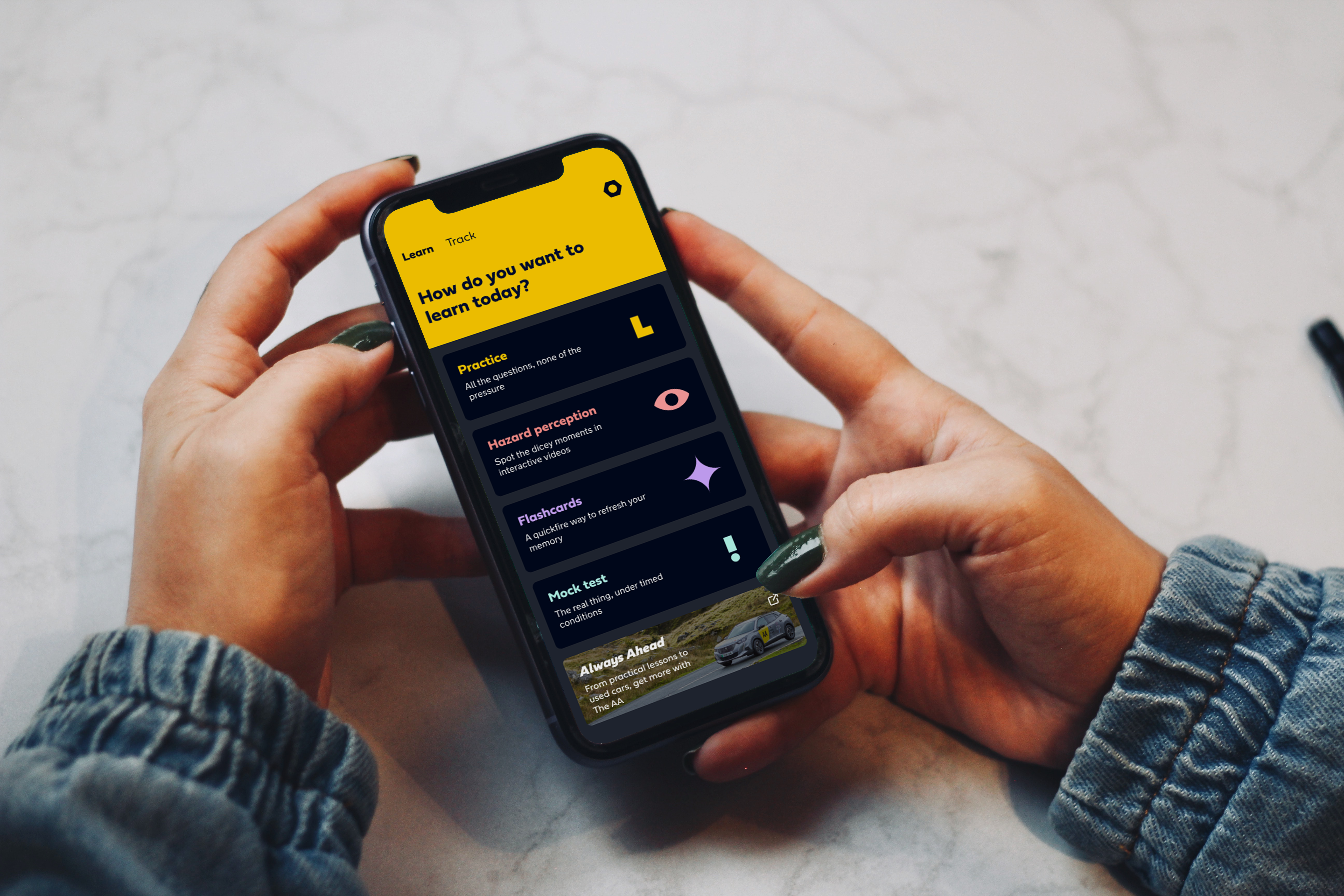 Aads theory app stock image 1