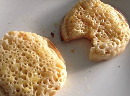 Crumpet. Credit: Flickr