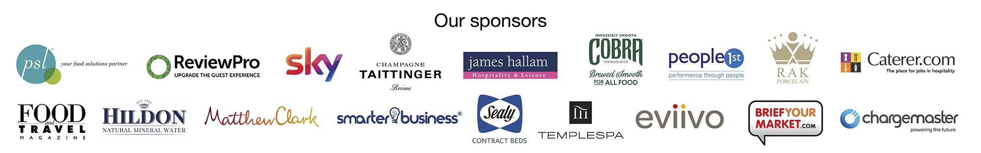 Sponsors 2018