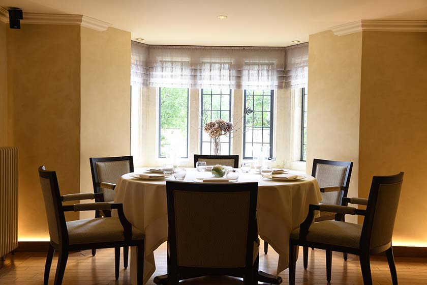 The Dining Room at Whatley Manor