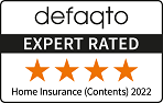 Defaqto 4 Star rated home contents insurance 